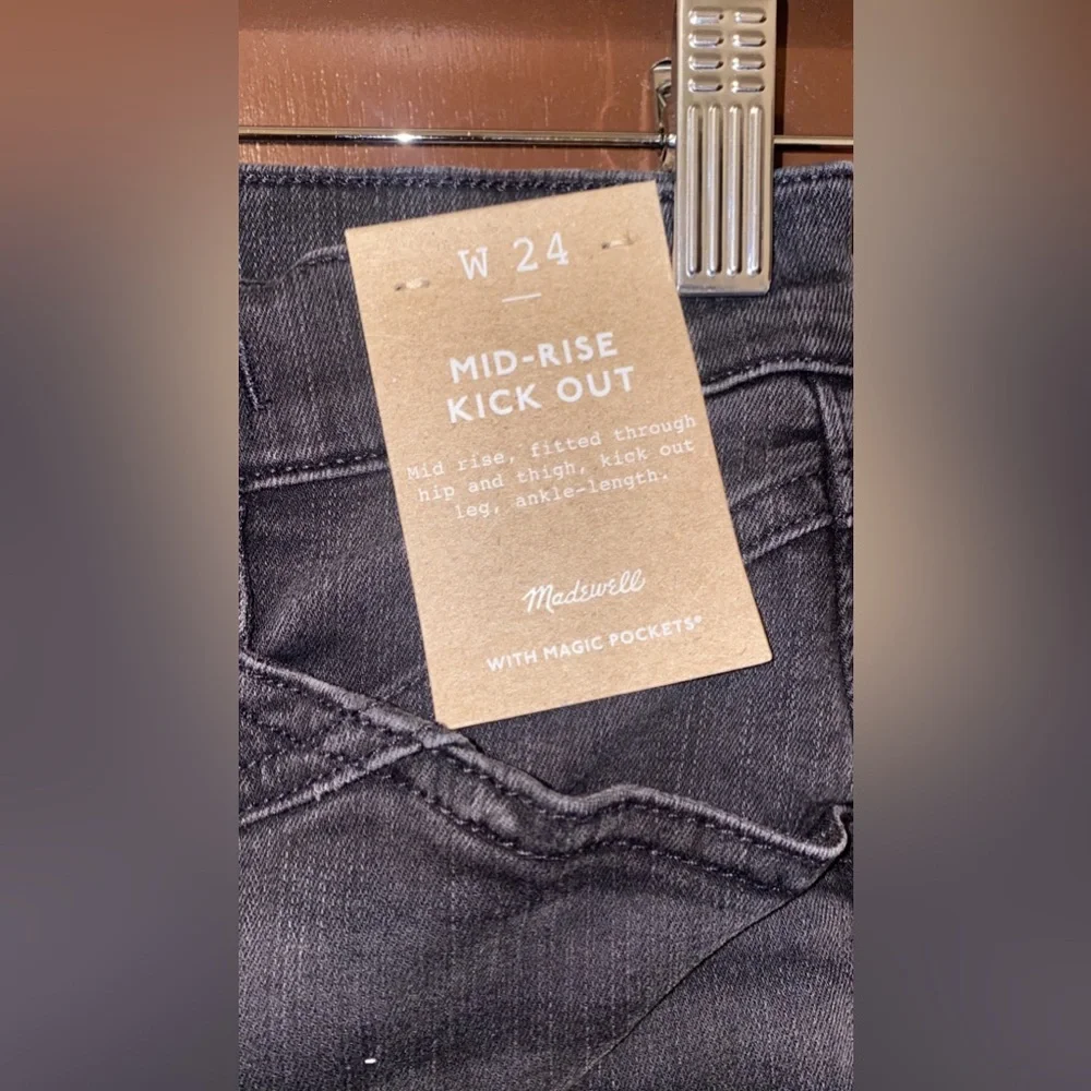 Madewell Mid-Rise Jeans NWT size 24 - Picture 3 of 4